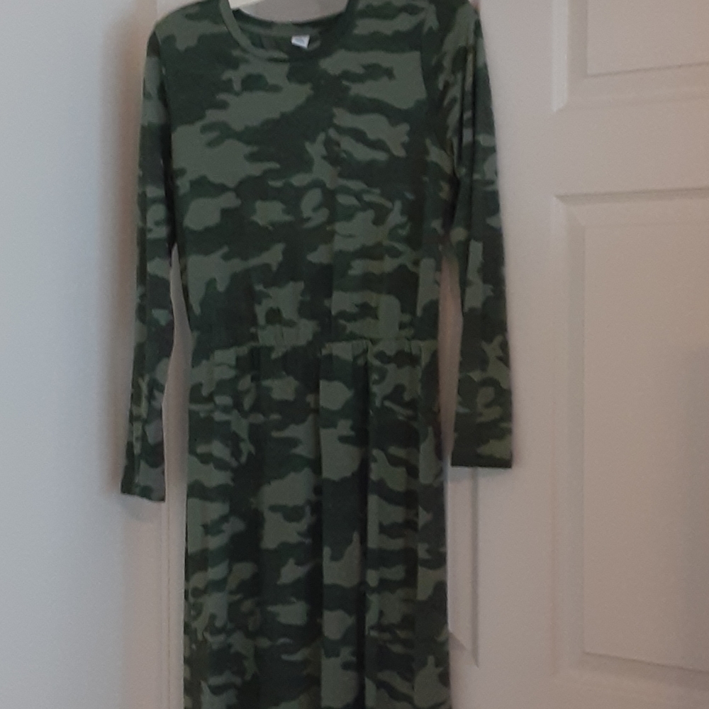 camo dress